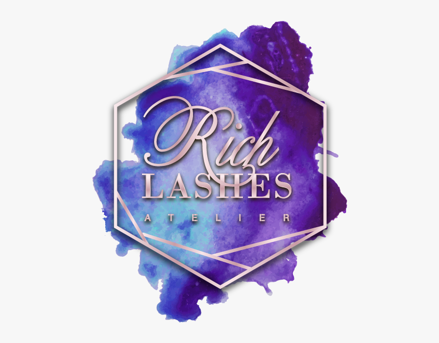 Logo Rich Lashes Atelier Color - Graphic Design, HD Png Download
