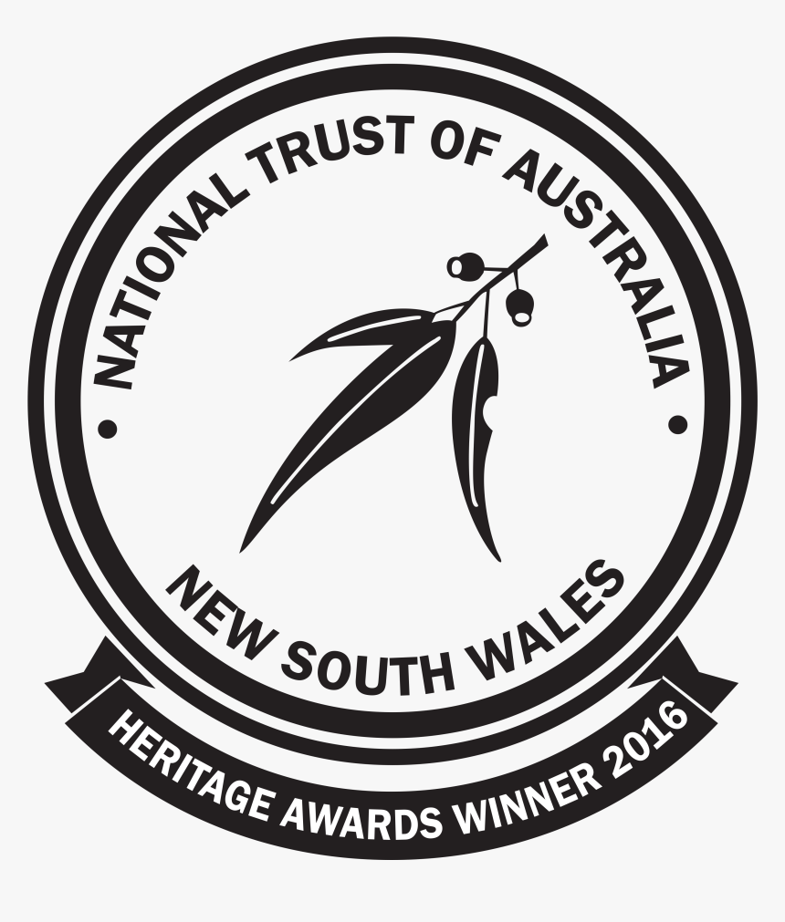 Square Image Containing Circular Logo With Gumleaf - National Trust Heritage Award, HD Png Download