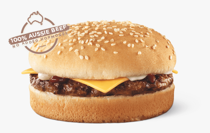 Bbq Cheeseburger Hungry Jacks, HD Png Download