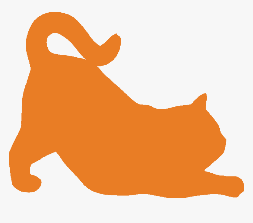 Yoga Cats Png - Cat Yoga Background Png, Transparent Png