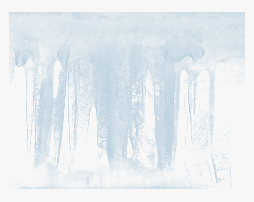 ❄ Icicles Icicle Frost Ice Background Pattern Snow - Snow, HD Png Download