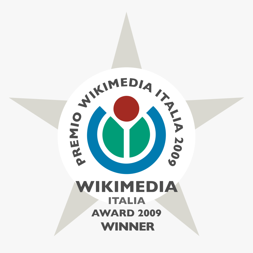 Barnstar Wikimedia Italia Award 2009 - Wikimedia Foundation, HD Png Download