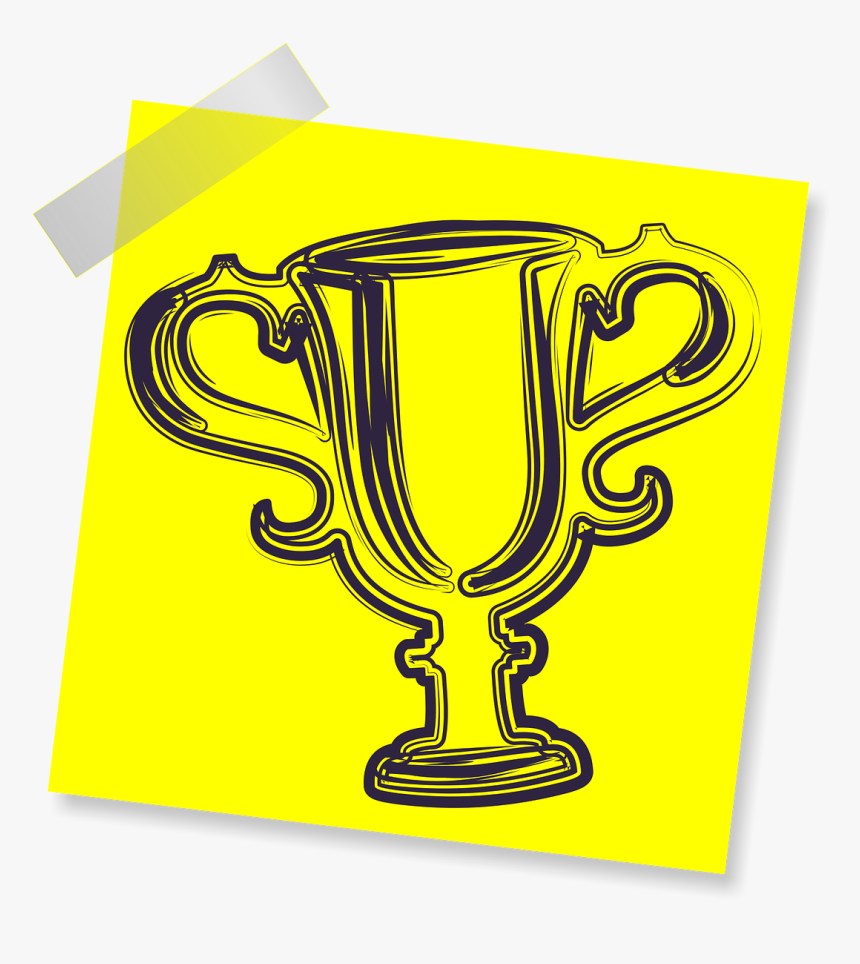 Awards Cup Line Art, HD Png Download