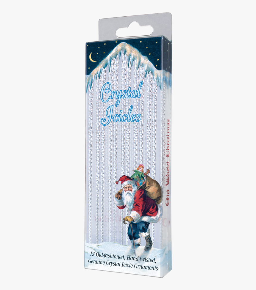 Old Fashioned Crystal Icicles - Old World Christmas Crystal Icicles, HD Png Download