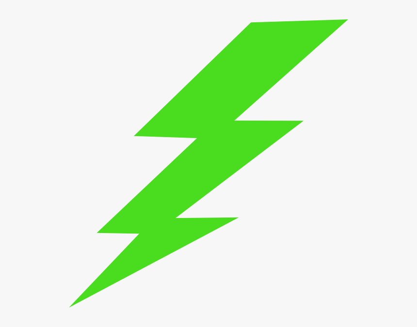 Blue Lightning Bolt Png, Transparent Png
