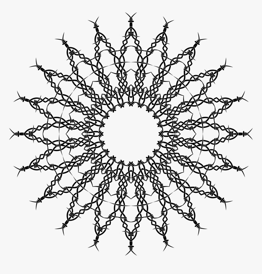 Transparent Barbed Wire Clipart Border - Summer Solstice Pop Art, HD Png Download