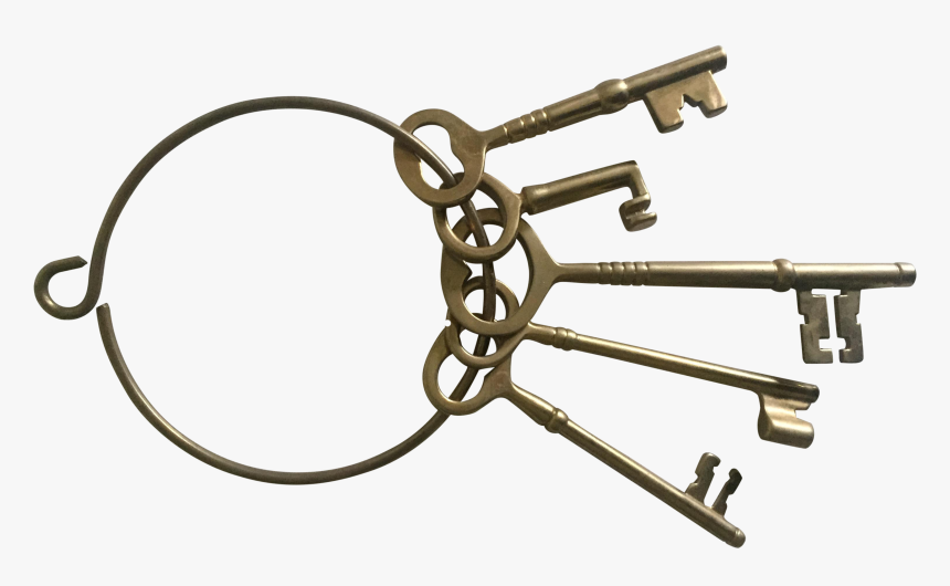 Png Ring Of Skeleton Keys Clip Free Ring Of Keys Png Transparent, Png