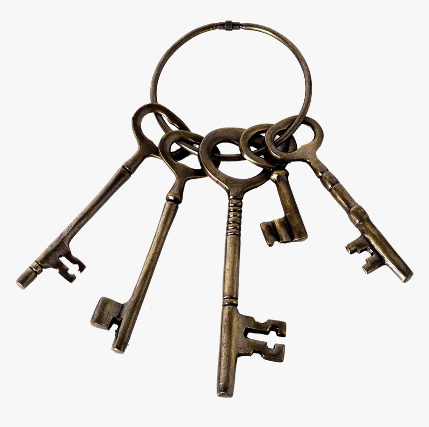 Transparent Antique Clipart - Prison Keys Png, Png Download