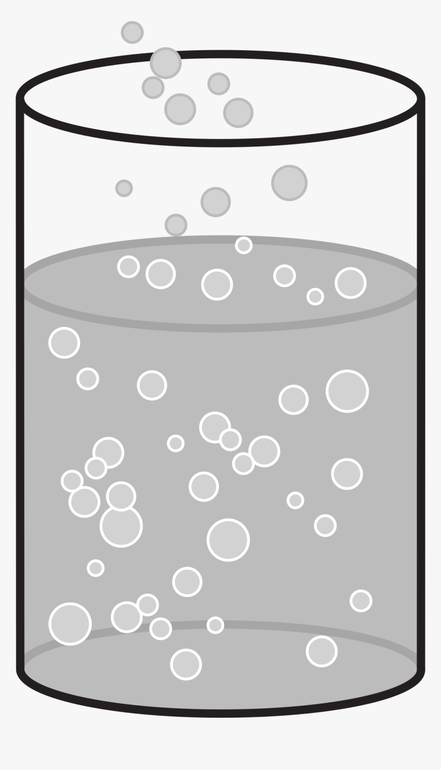 Glass Fizzing Water Clip Arts - Energy Drinks Clipart, HD Png Download