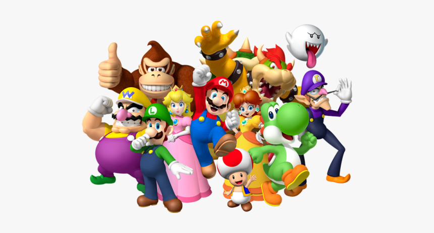 Ci16 Parentssection Introductiontonintendo Nintendocharacters - Super Mario Characters Png, Transparent Png