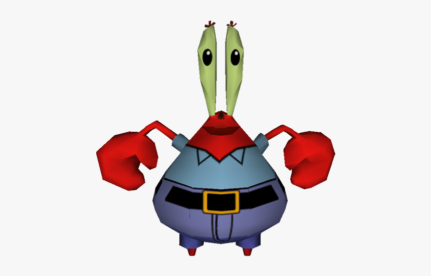 Download Zip Archive - Mr Krabs Models Resource, HD Png Download