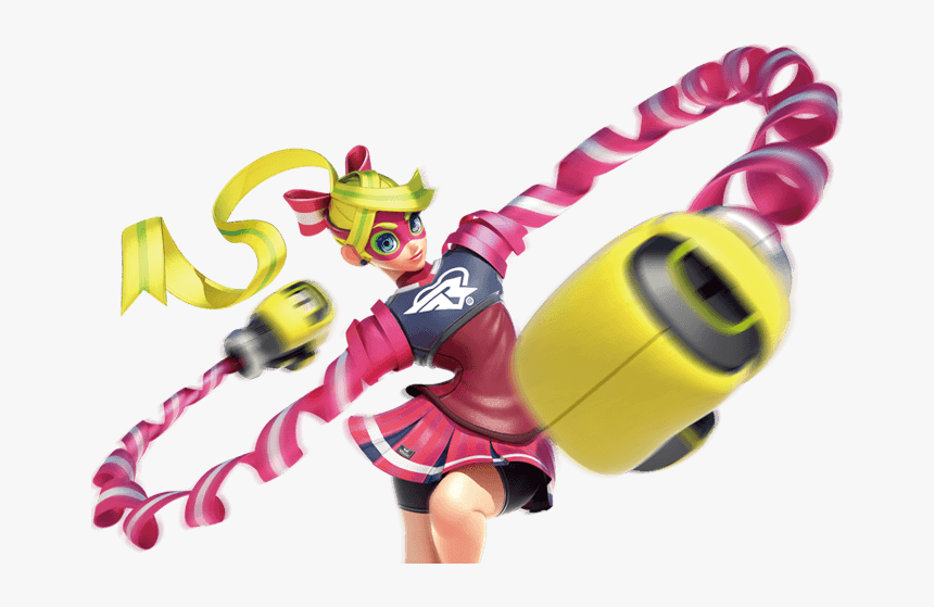 Ribbon Girl From Arms, HD Png Download