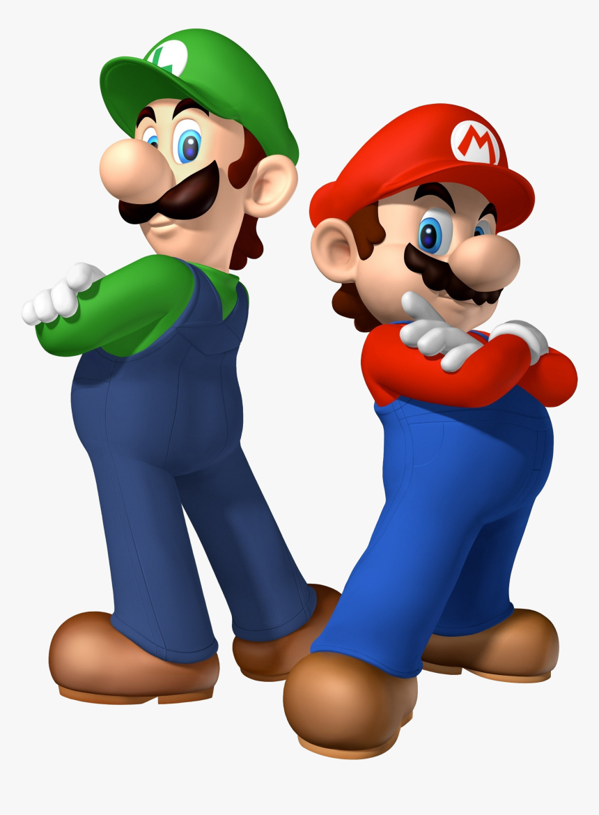 Mario Clipart Nintendo Ds Pencil And In Color Transparent - Mario Bros And Luigi, HD Png Download