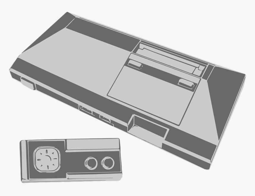 Nintendo Master System, Nintendo, Console, Retro - Nintendo Ds, HD Png Download