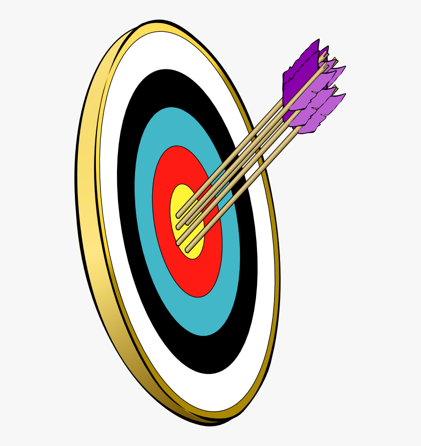 Archery Bullseye Clipart 9 Clip Art Bullseye - Accuracy Clip Art, HD Png Download