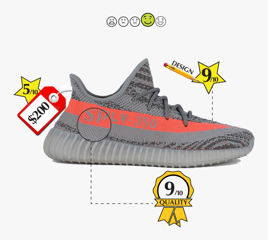 Top 5 Yeezy Boost - Yeezy 350, HD Png Download