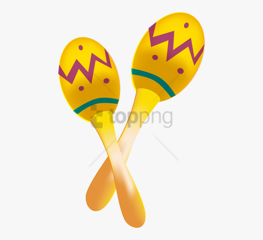 Transparent Flat Music Icon Png - Transparent Background Maraca Png, Png Download