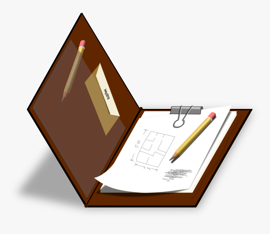 Clipboard Clipart Lined Paper - Clipboard Picture Transparent Clipart, HD Png Download