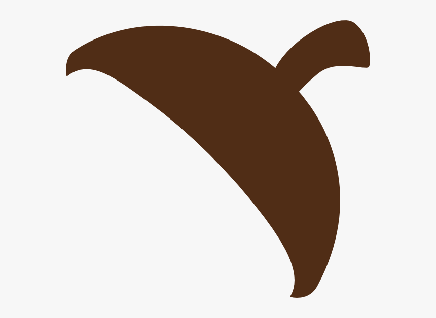 Acorn Tree Clipart - Top Of Acorn Clip Art, HD Png Download