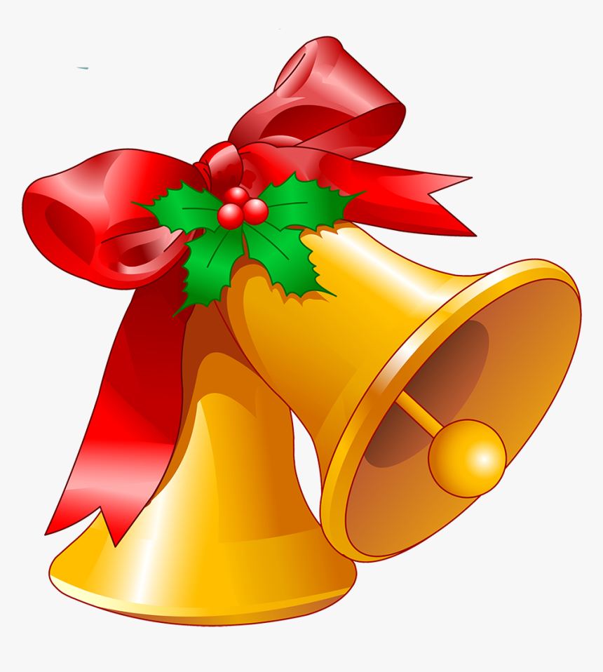 Maracas Transparent Christmas Clipart Royalty Free - Christmas Bells Clip Art, HD Png Download
