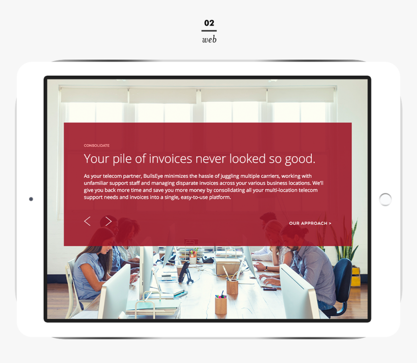 Bullseye Telecom Web - Flyer, HD Png Download