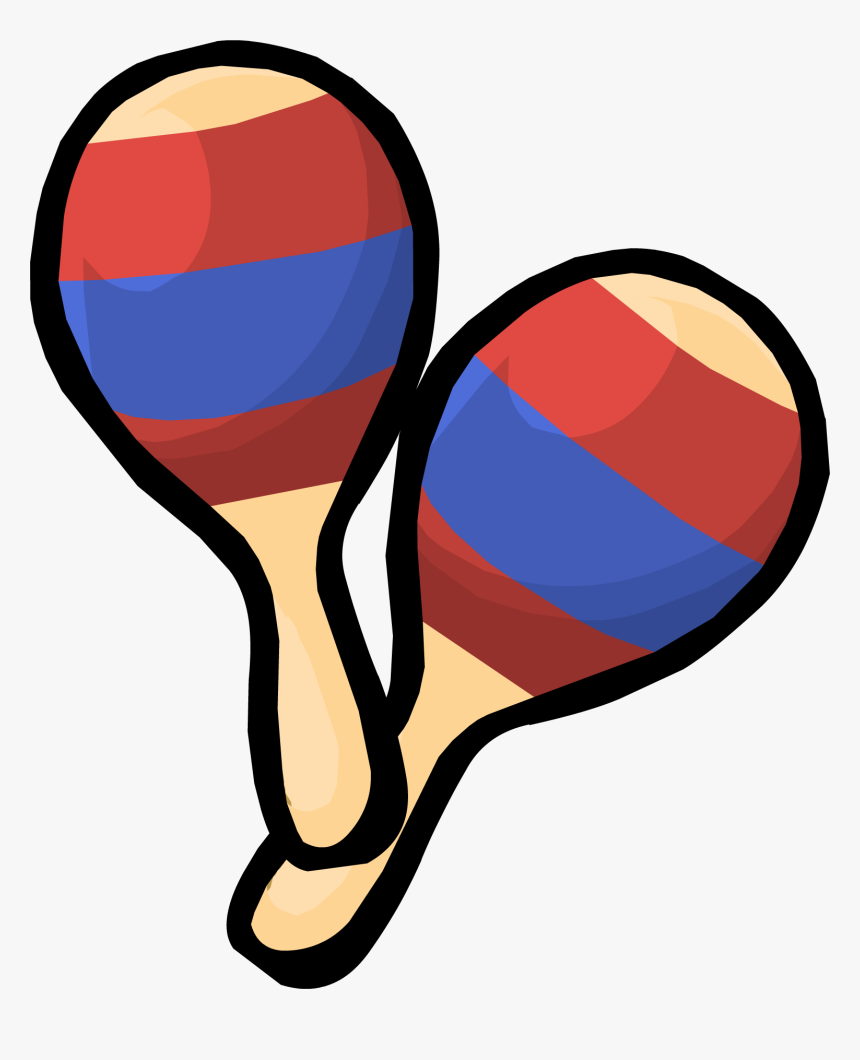 Club Penguin Rewritten Wiki - Transparent Background Maracas Clipart, HD Png Download