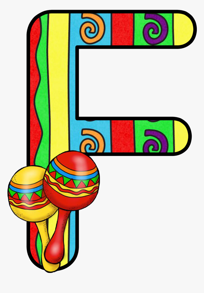 Ch B *✿* Alfabeto May 5 Th De Kid Sparkz - Fiesta Clipart Letters, HD Png Download