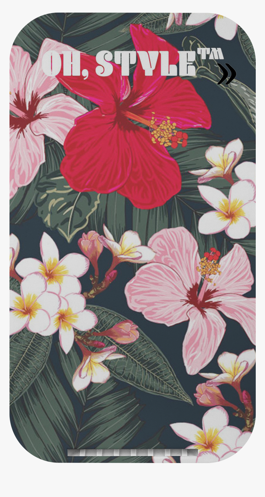 Hibiscus Seamless Flower Pattern, HD Png Download