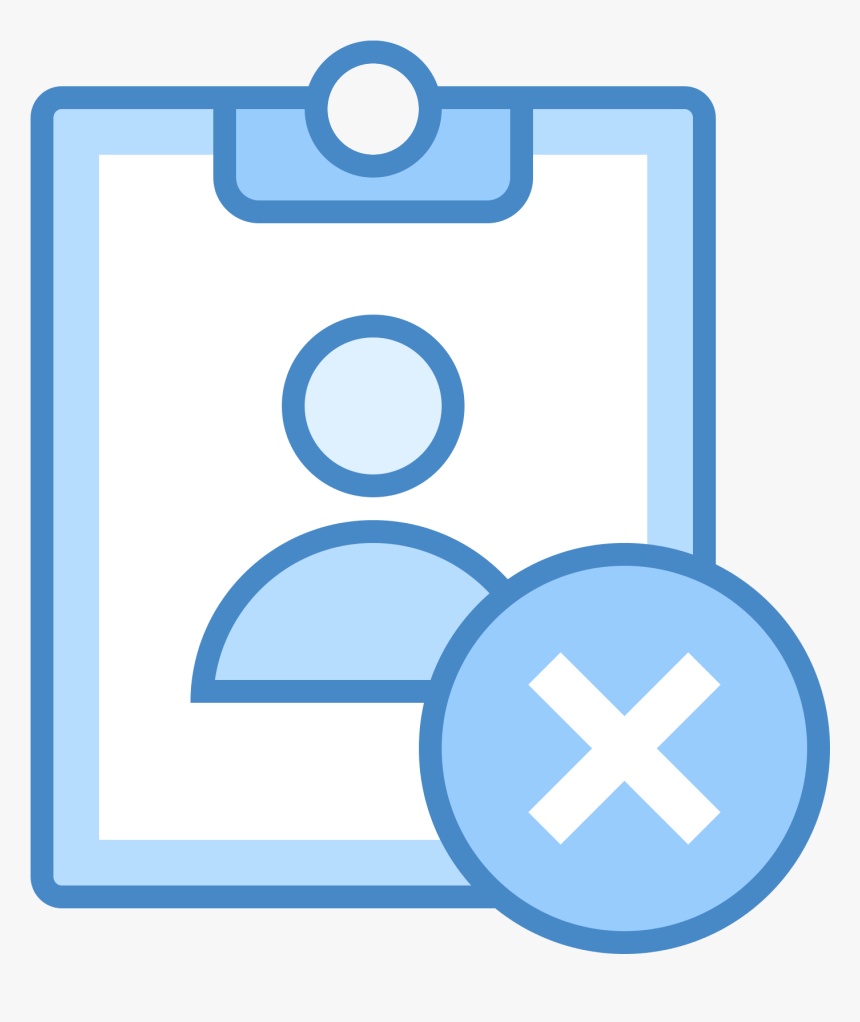 There Is A Rectangle With A Persons Outline On It - Not Verified Icon, HD Png Download