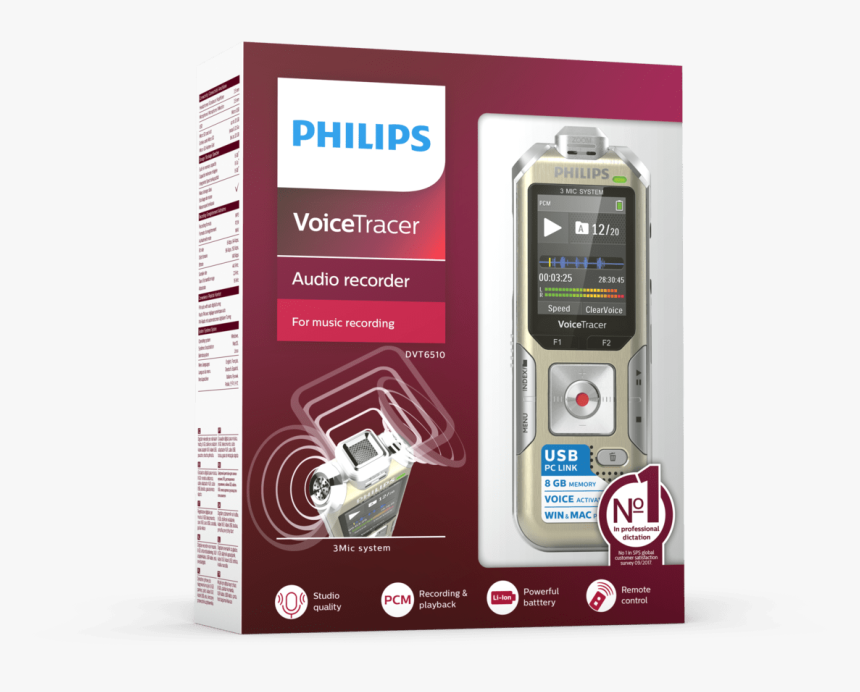 Philips Dvt4010 Voice Recorder سعر, HD Png Download