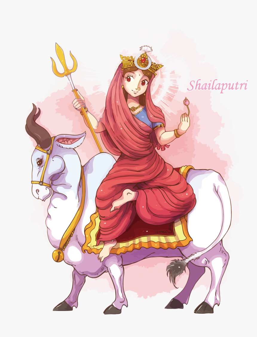 Navratri Day 1, HD Png Download