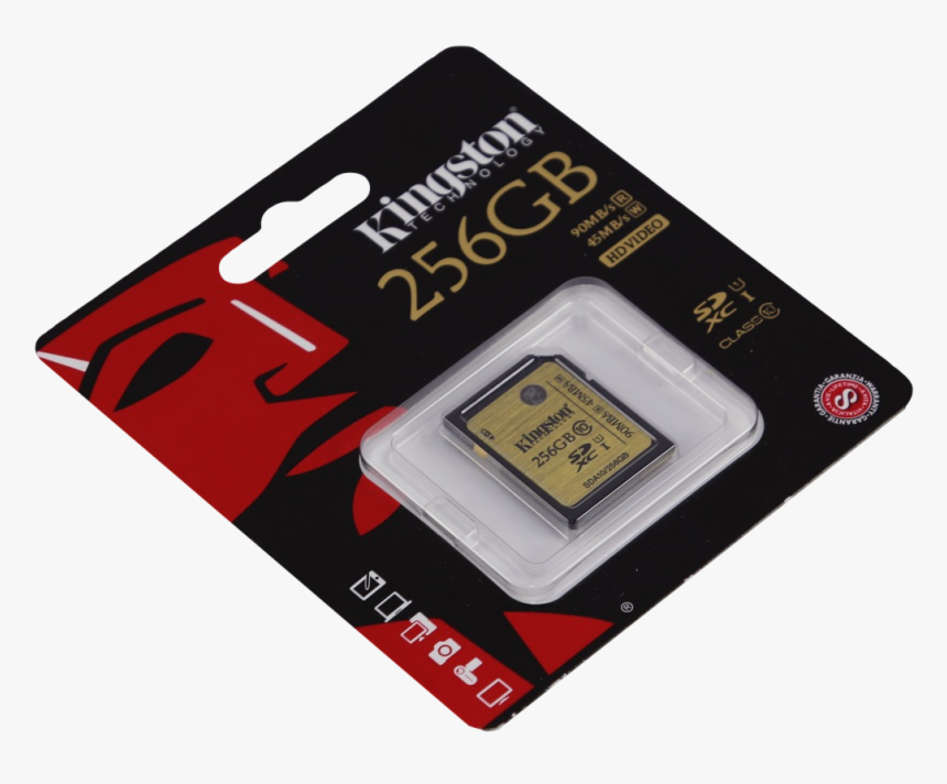 Kingston Sdxc Memory Card Photo-3 - 256 Ssd Card, HD Png Download