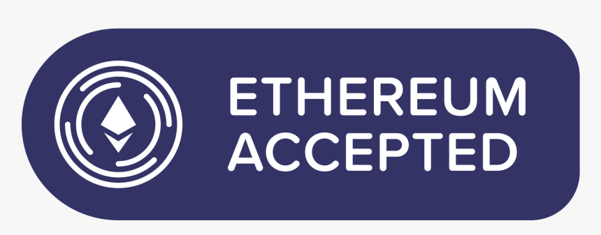 A Button For Ether Accepted, HD Png Download