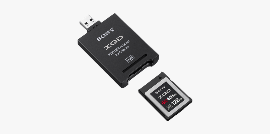 Sony Xqd 128gb Memory Card $65 Day / $195 Week / $650 - Sony Xqd Usb Adapter, HD Png Download
