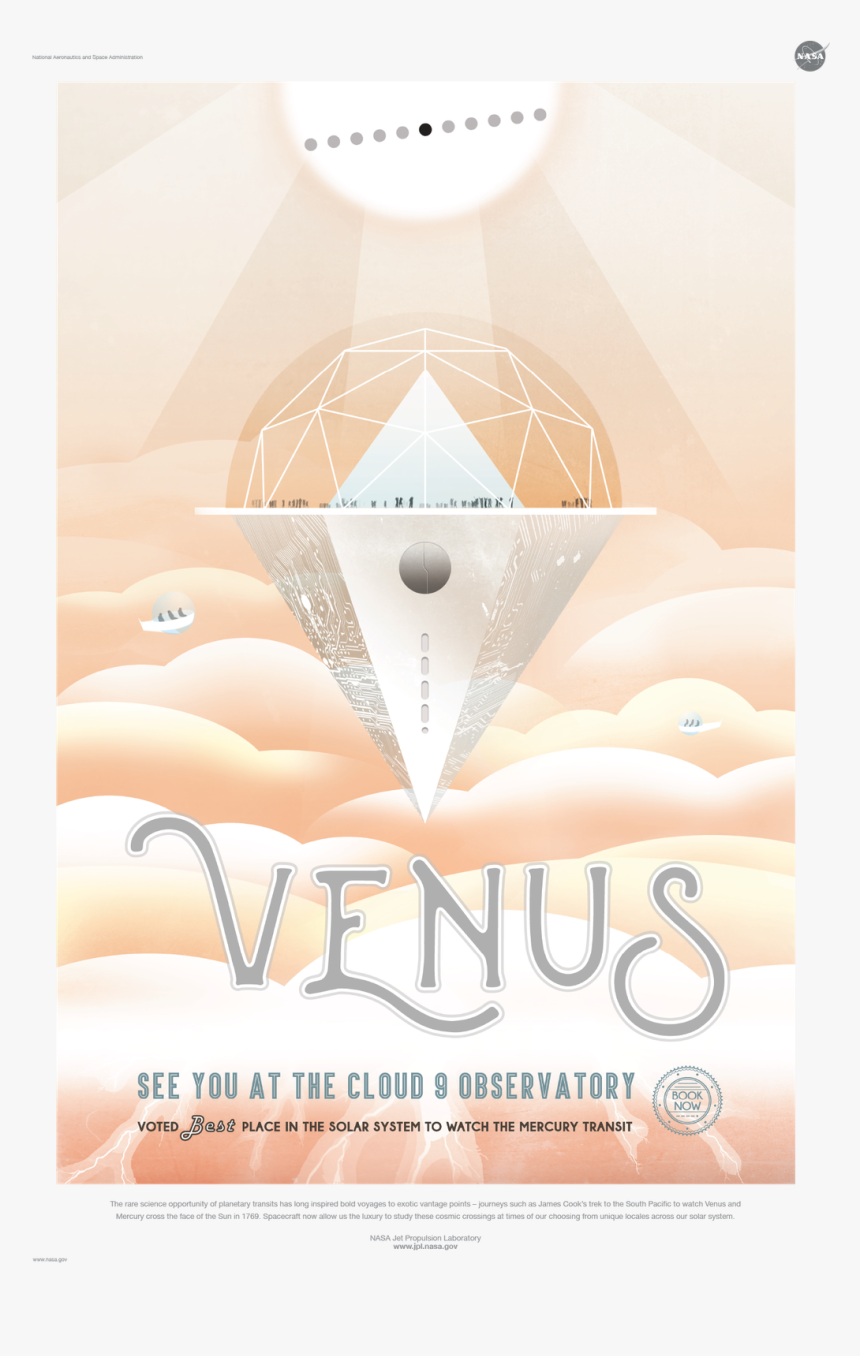Nasa Visions Of The Future Venus, HD Png Download