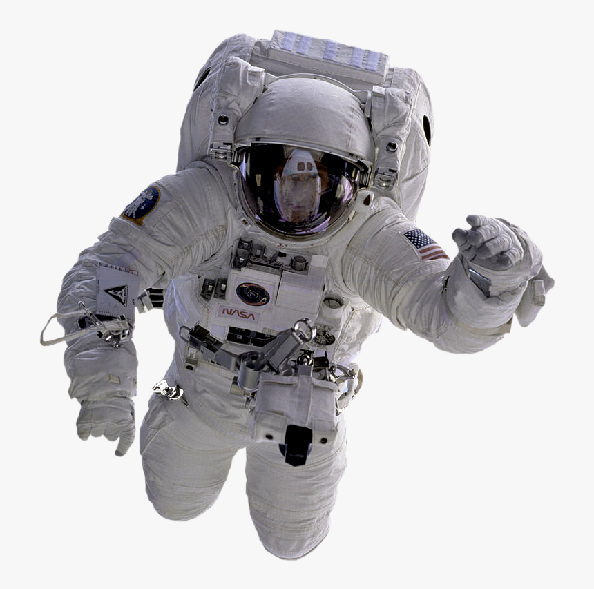 Astronaut By Nasa Cropped By - Astronaut Png, Transparent Png