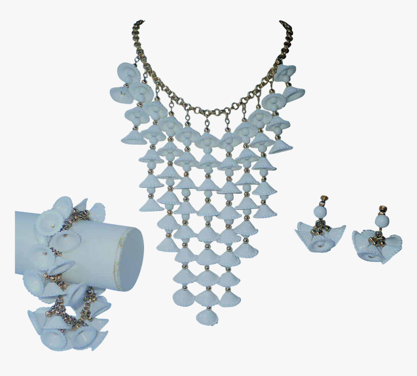 Pristine Napier 1972 Temple Bell Cascade Parure, Necklace, - Necklace, HD Png Download