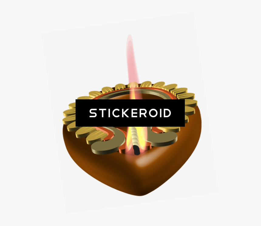 Deepavali Lamp Design Png - Illustration, Transparent Png