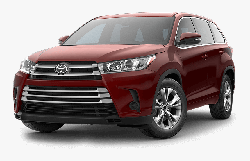 2017 Toyota Highlander Le - Toyota Highlander 2017 Black, HD Png Download