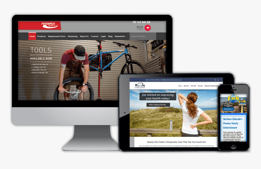 Mobile Friendly Websites Preview - Television Set, HD Png Download