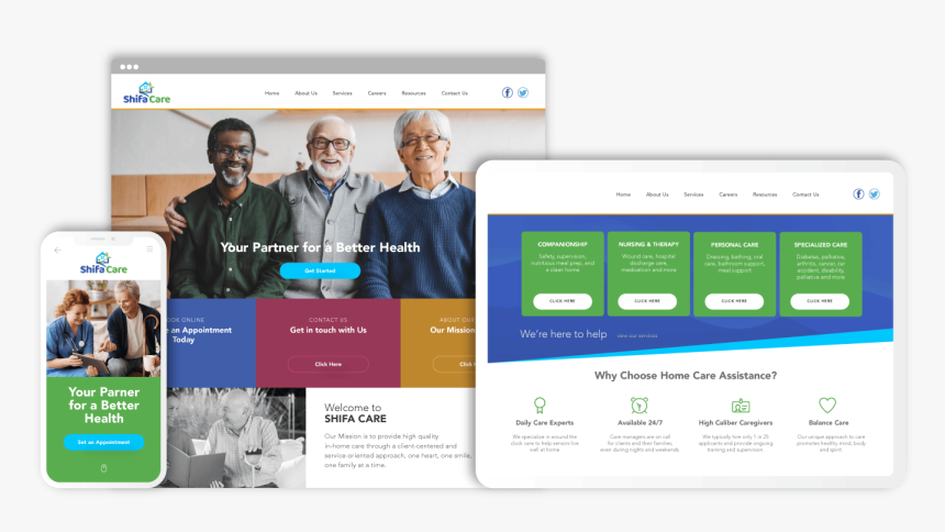 Website Layout On Different Devices - Layout Website Designs, HD Png Download