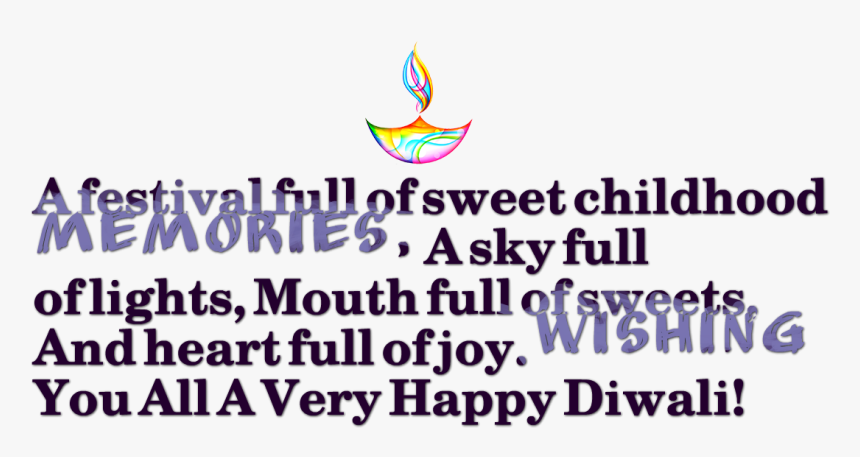 Diwali Messages Png Transparent Background - Sail, Png Download