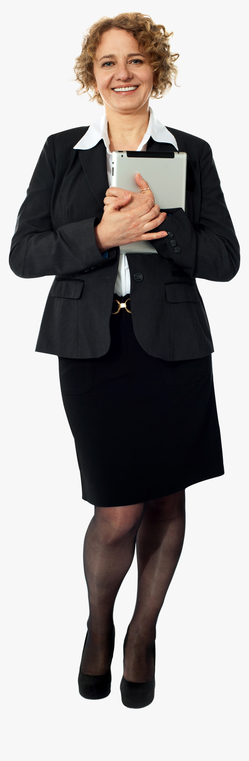 Women In Suit Png Image - Imagens Executivos Png, Transparent Png