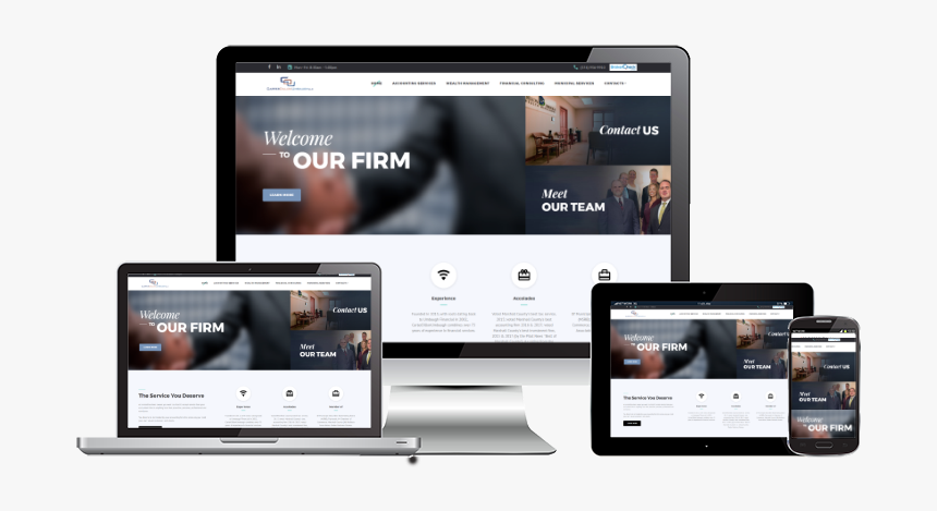 Cpa Website Design And Development - Tablet Computer, HD Png Download