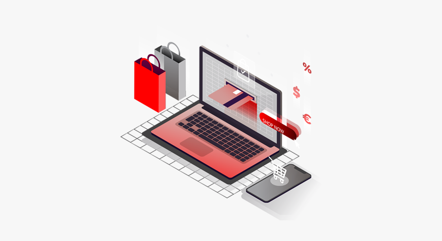 Web-development - E Commerce Purple, HD Png Download