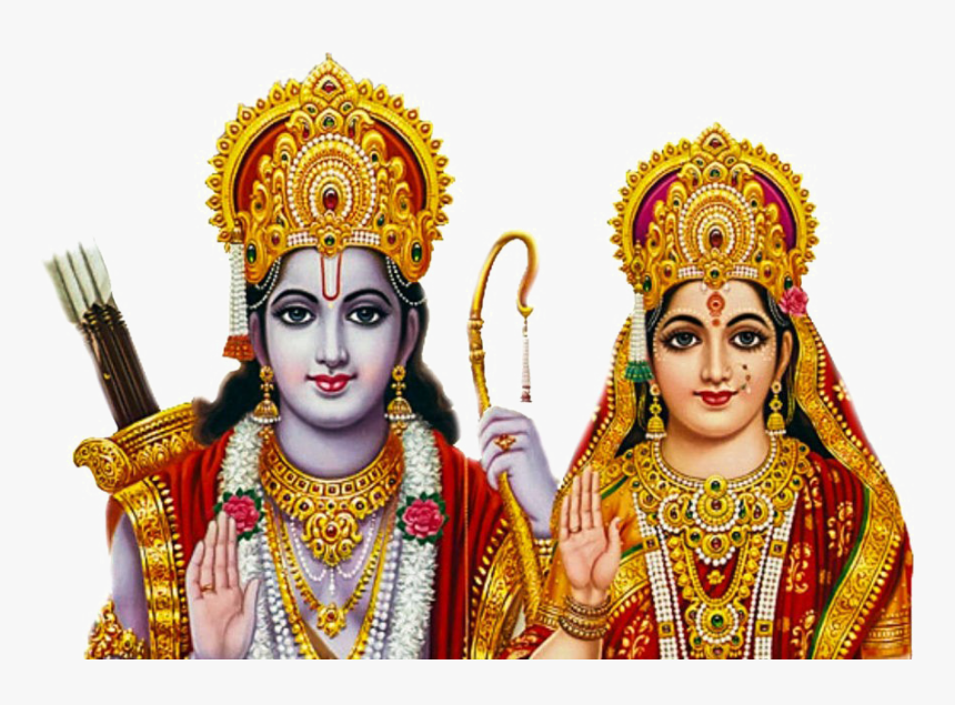 Lord Rama Png - God Ram And Sita, Transparent Png
