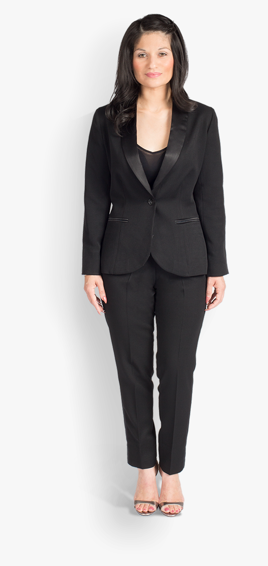 Women S Shawl Lapel Black Tuxedo - Maggie Oliver Big Brother, HD Png Download