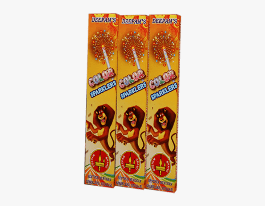 4 Colour Sparklers Crackers, HD Png Download