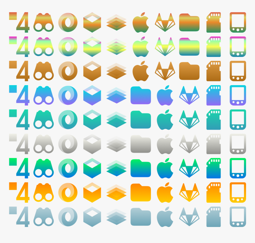 Gradient Colours, HD Png Download