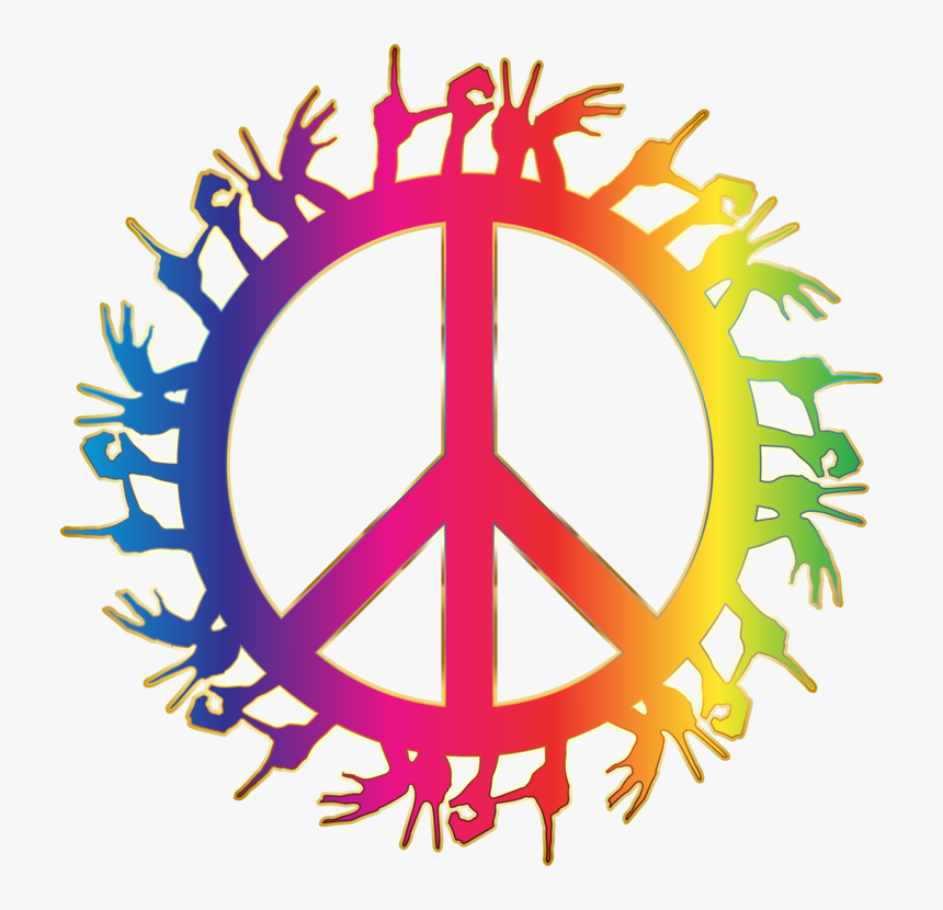 Leaf,symmetry,area - Peace And Love Transparent Background, HD Png Download